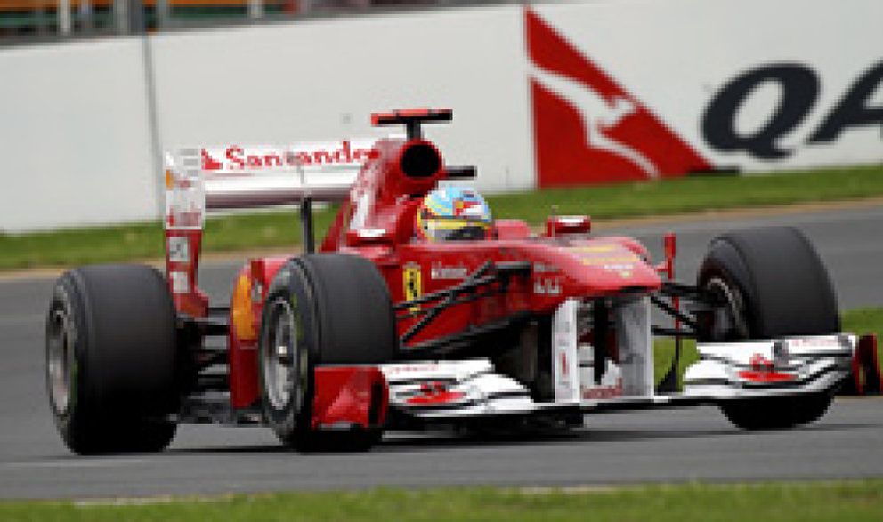 Foto: Fernando Alonso es cuarto en una carrera que dominó y ganó Vettel