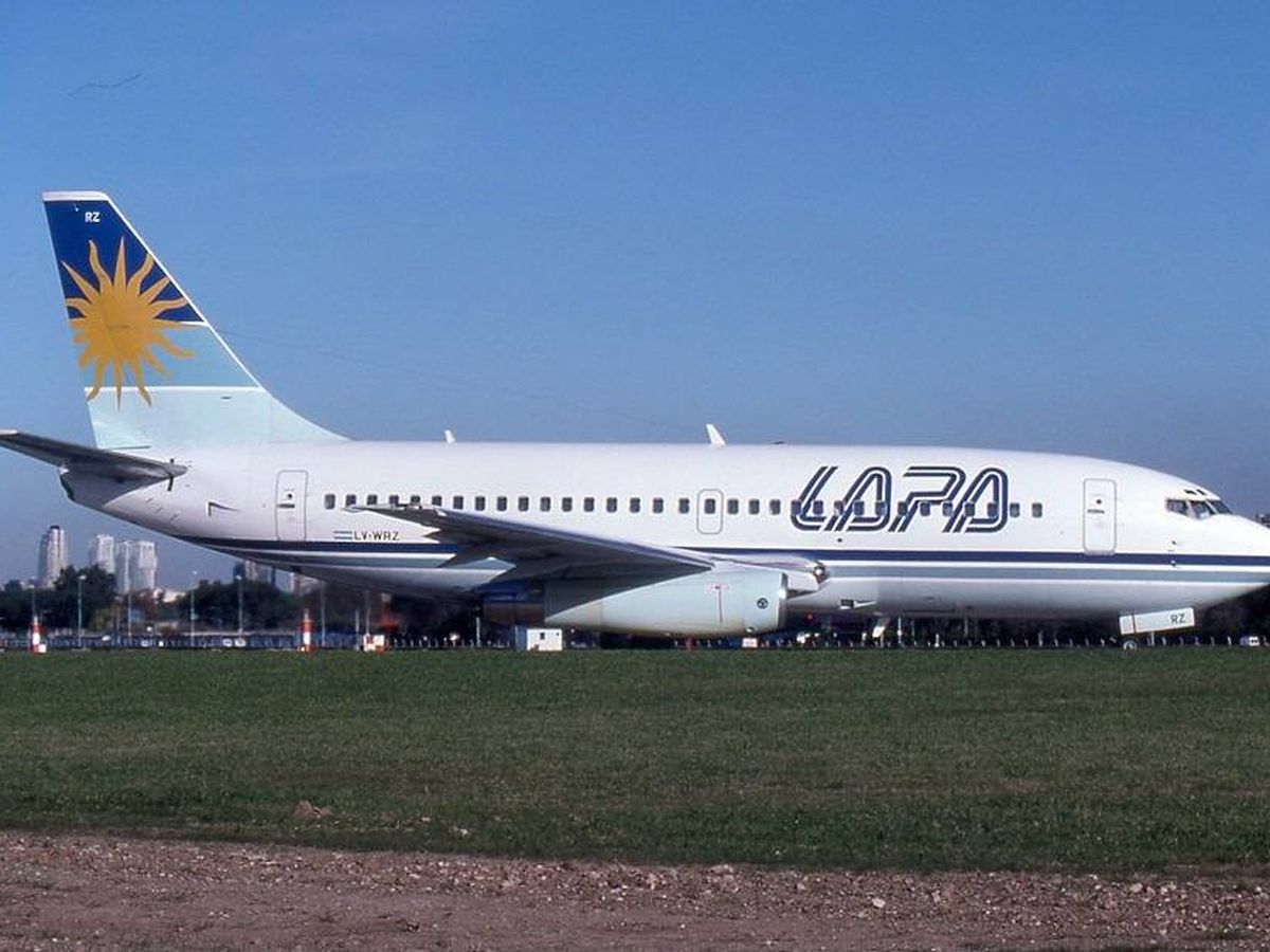 Foto: Boeing 737-200 siniestrado, fotografiado en Aeroparque en 1998. (Wikipedia)