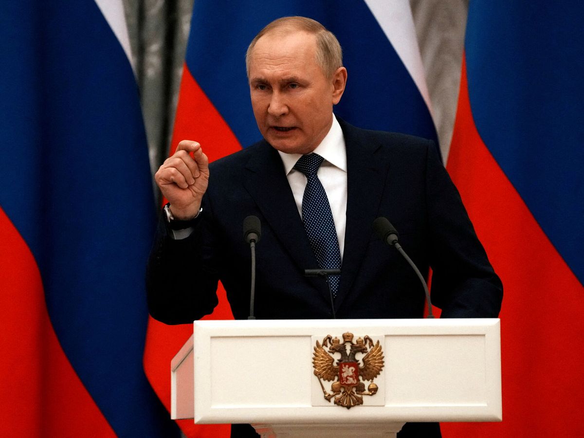 Foto: Vladímir Putin, durante una rueda de prensa. (Reuters/Camus)