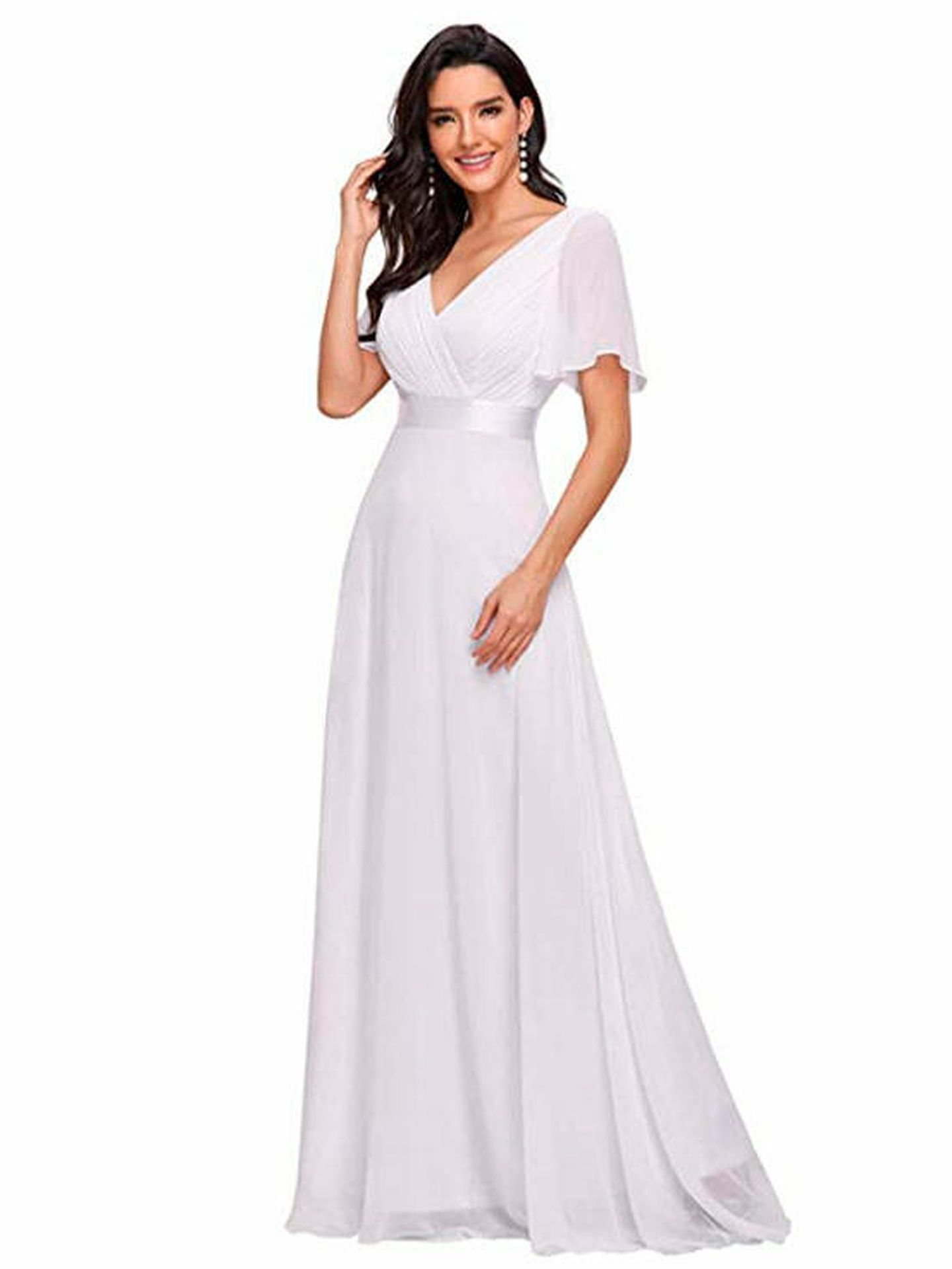 Vestidos Blancos Sencillos Y Elegantes Offer Store, Save 59% 