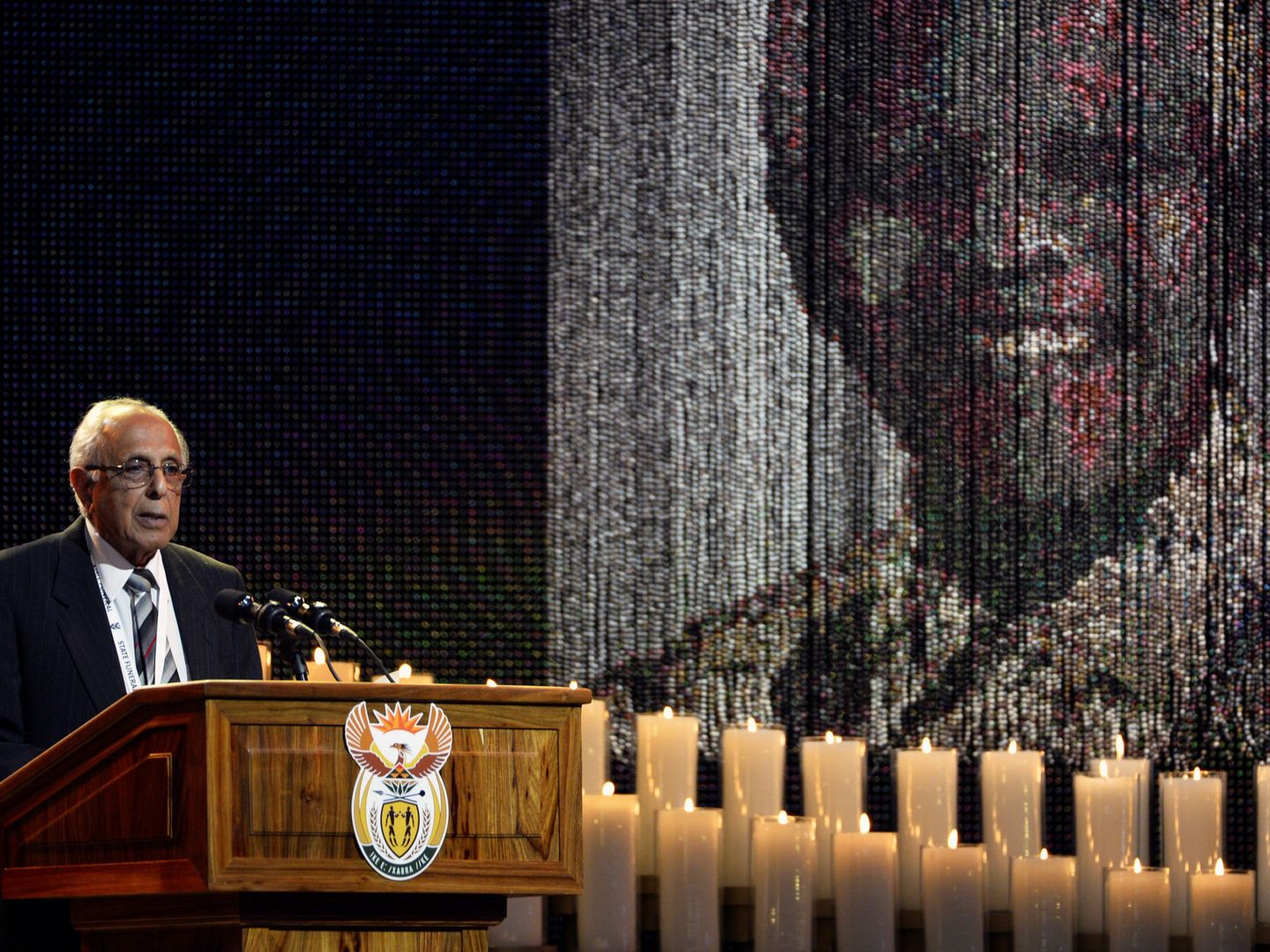 Momento del funeral de Nelson Mandela (Reuters)