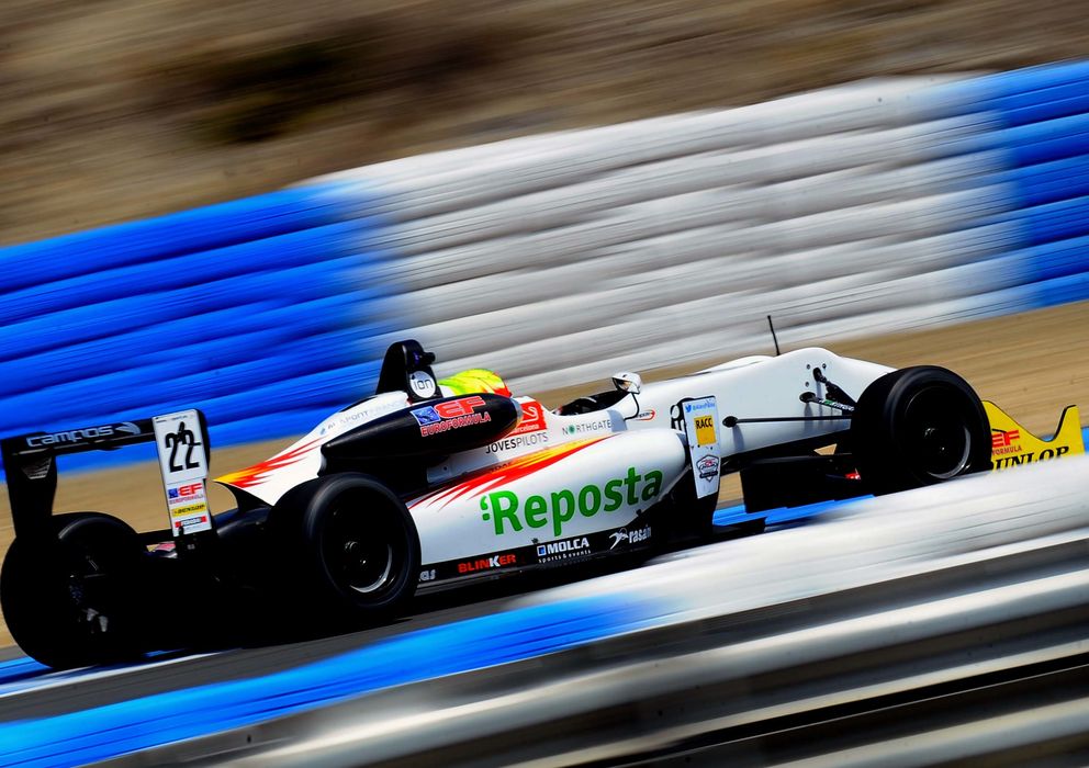 Foto: Álex Palou en el circuito de Jerez