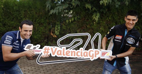 Foto: Héctor Barberá, con la etiqueta #ValenciaGP | EFE
