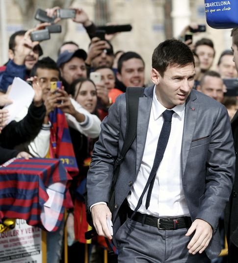 Foto: Messi, estrella del FC Barcelona.