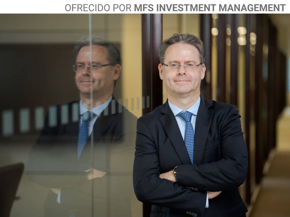 Foto: Benoit Anne, 'lead strategist' de Investment Solutions Group en MFS Investment Management. Imagen: cedida.