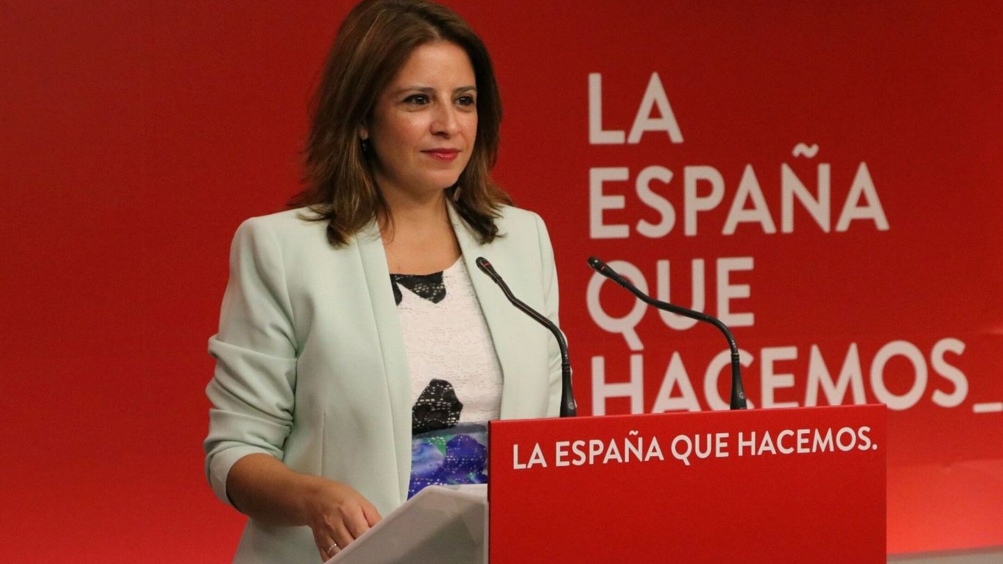 La vicesecretaria general del PSOE, Adriana Lastra. (EFE)