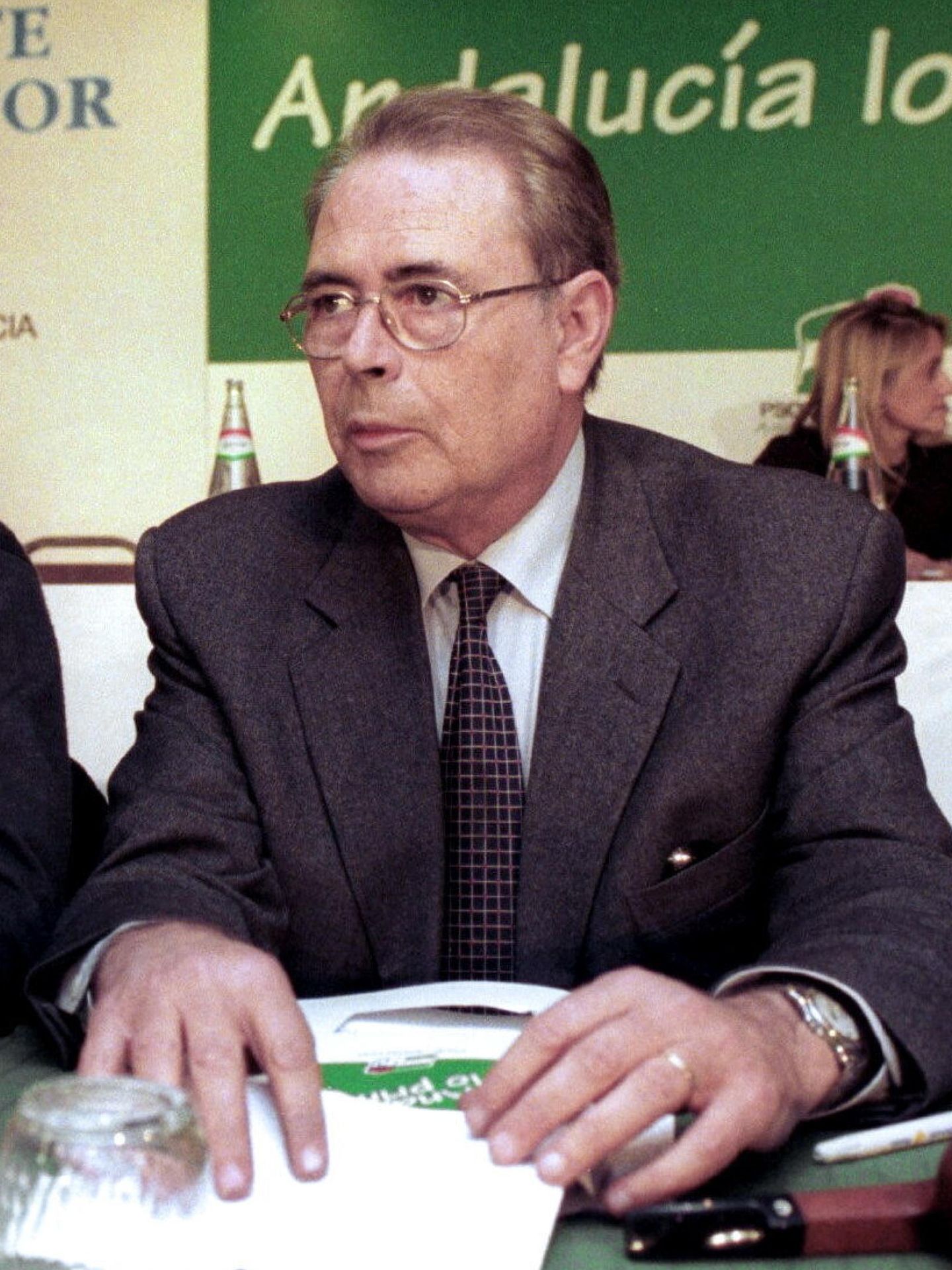 Pedro Aparicio, alcalde de Málaga entre 1979 y 1995, fallecido en 2014 (EFE).