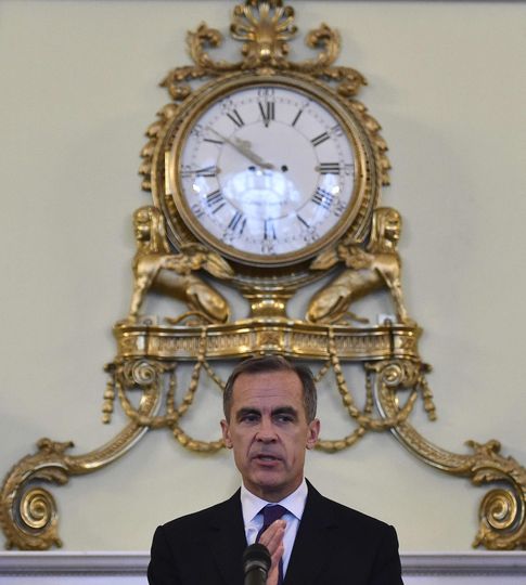 Foto: El gobernador del Banco de Inglaterra, Mark Carney