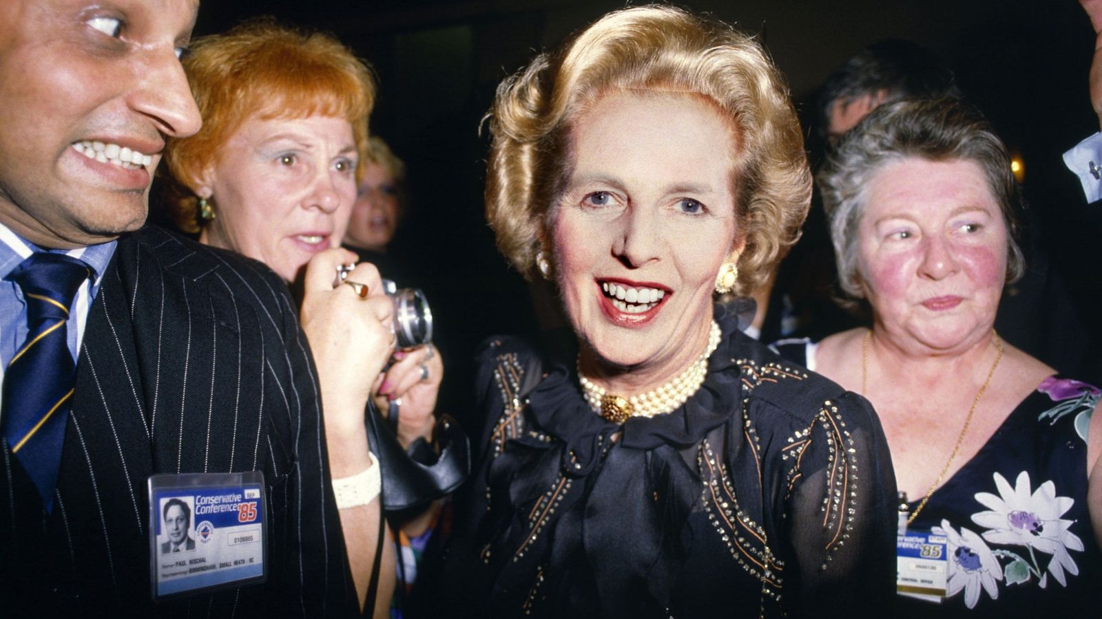 Foto: Margaret Thatcher en 1985, fotografía de Chris Steele-Perkins (EFE)