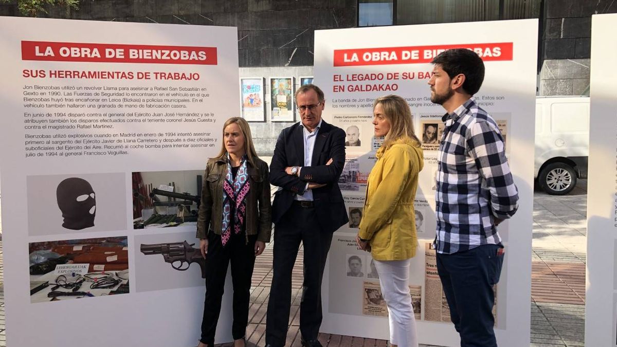 El Gobierno vasco y Eudel (PNV) discrepan sobre la exposición del etarra Jon Bienzobas