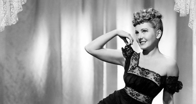 La actriz, en los años 40. (CP)