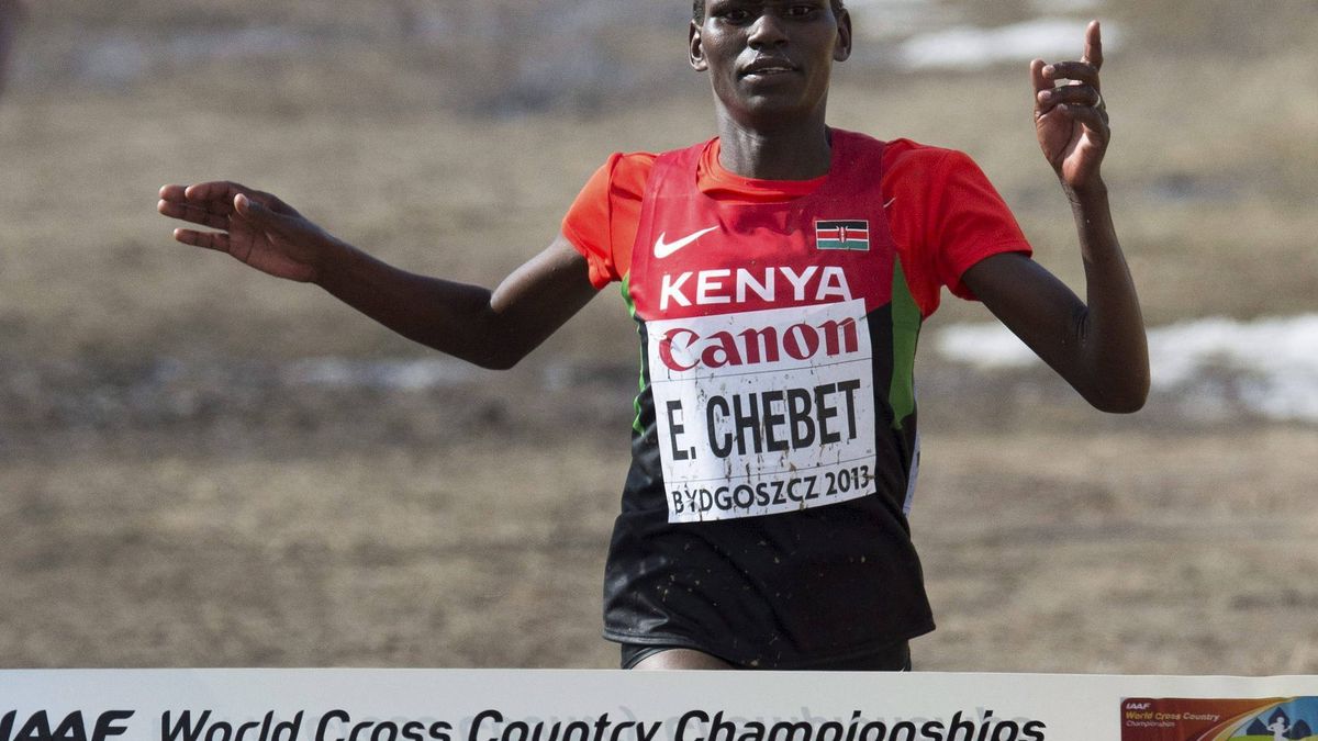 La keniana Chebet, campeona del mundo de cross, sancionada 4 años por dopaje