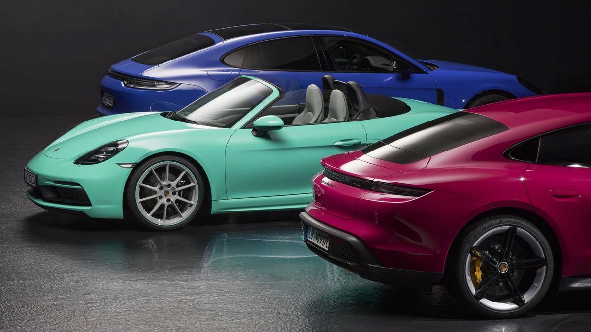 Colores históricos de Porsche para modelos nuevos: un exclusivo toque retro