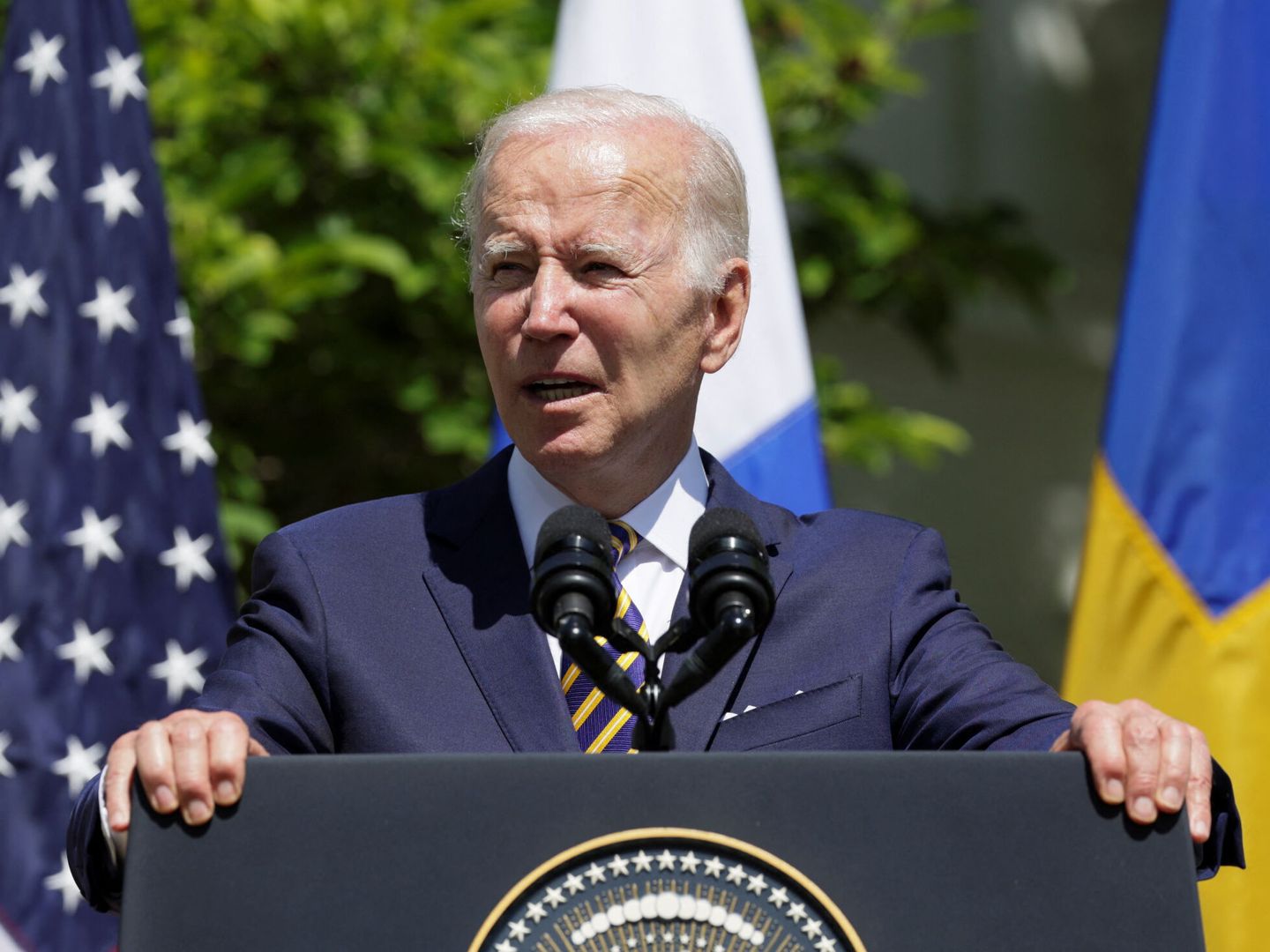 El presidente de Estados Unidos, Joe Biden. (Reuters/Evelyn Hockstein)
