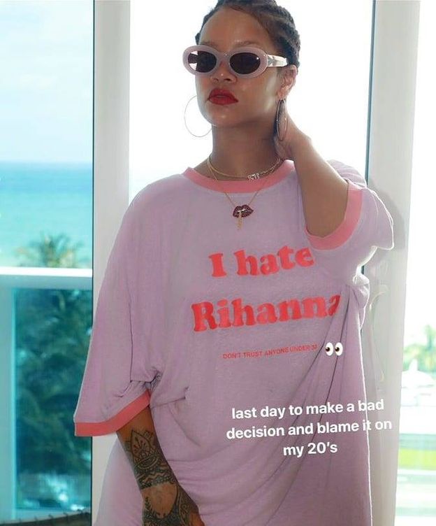 Foto: Rihanna. (Instagram)