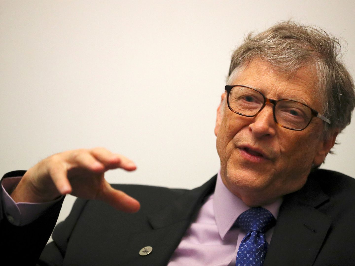 Bill Gates, durante una reciente entrevista  (Reuters)
