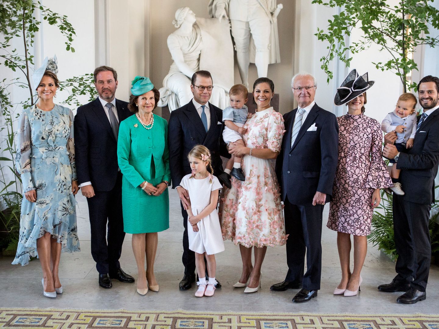 Familia real de Suecia. (Reuters)