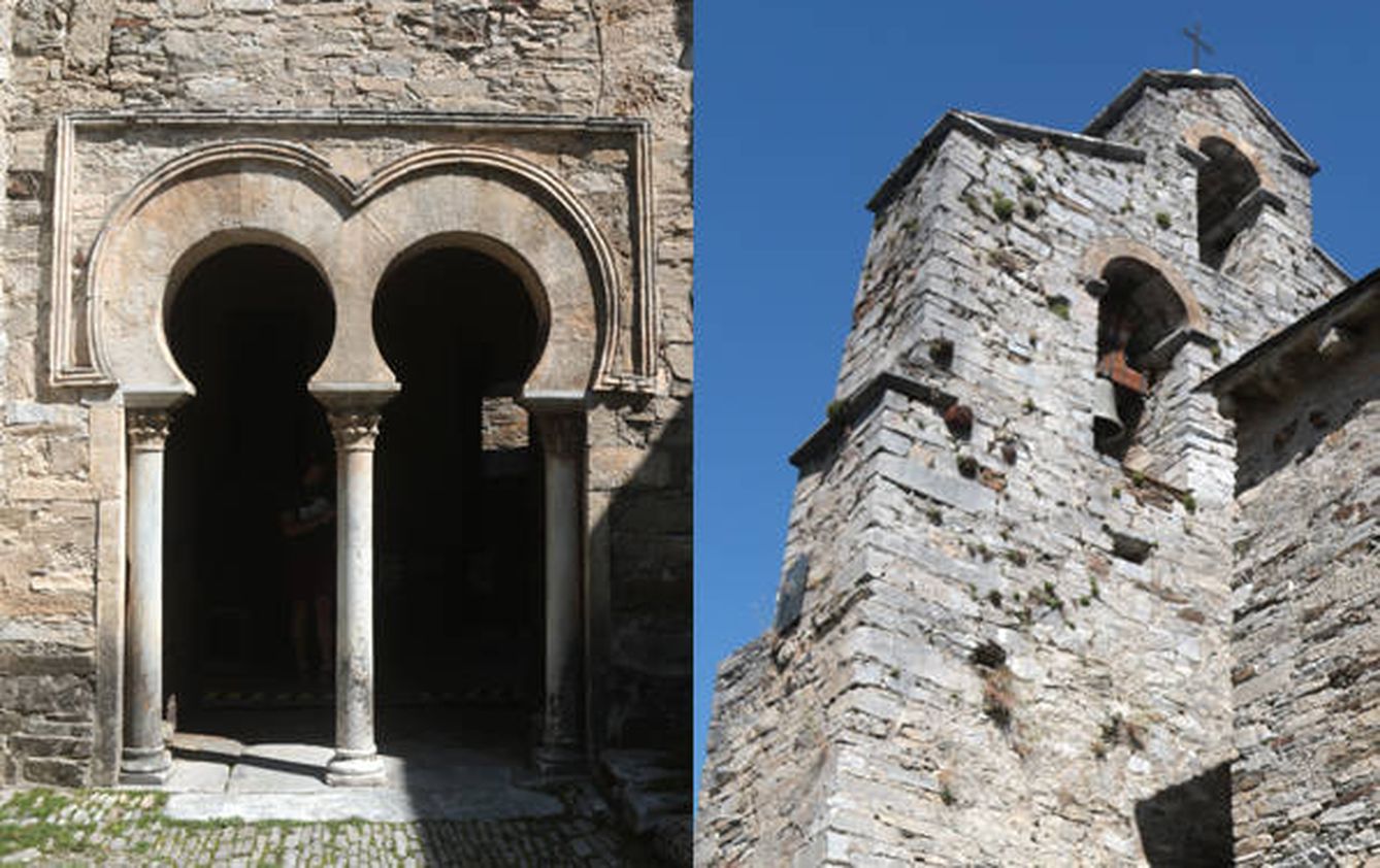 La iglesia mozárabe del siglo X. (P.S.)