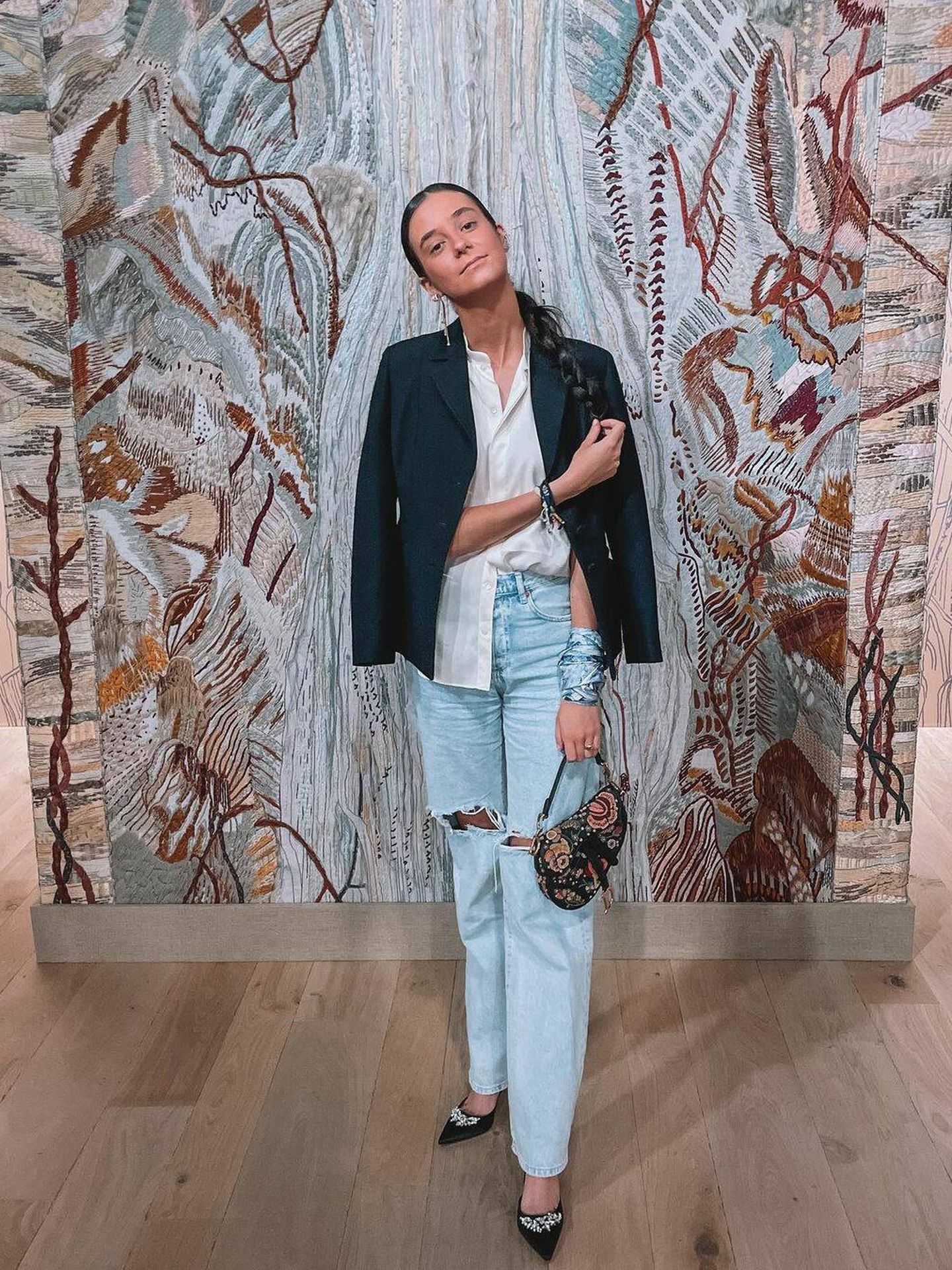 Victoria Federica, en la Semana de la Moda de París. (Instagram @vicmabor)
