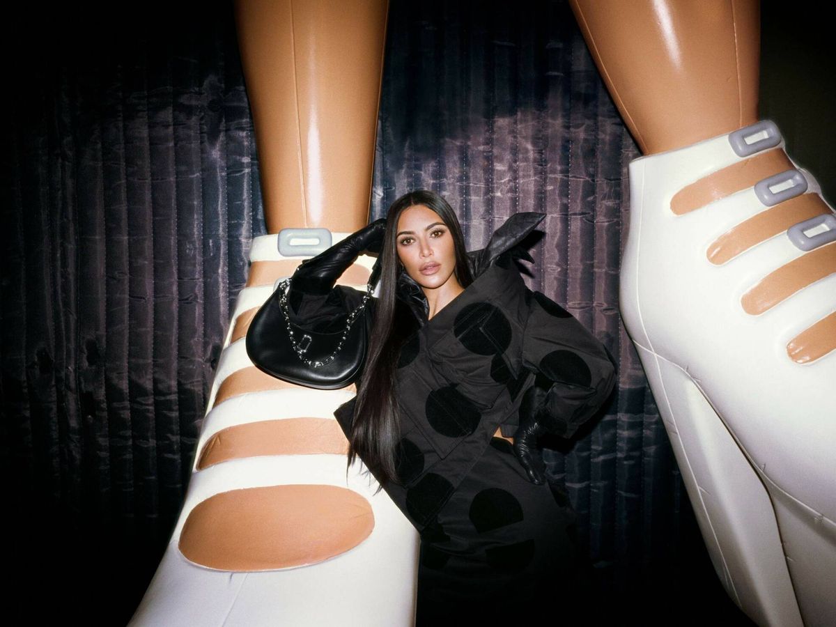Foto: Kim Kardashian x Marc Jacobs. (Tyrone Lebon)