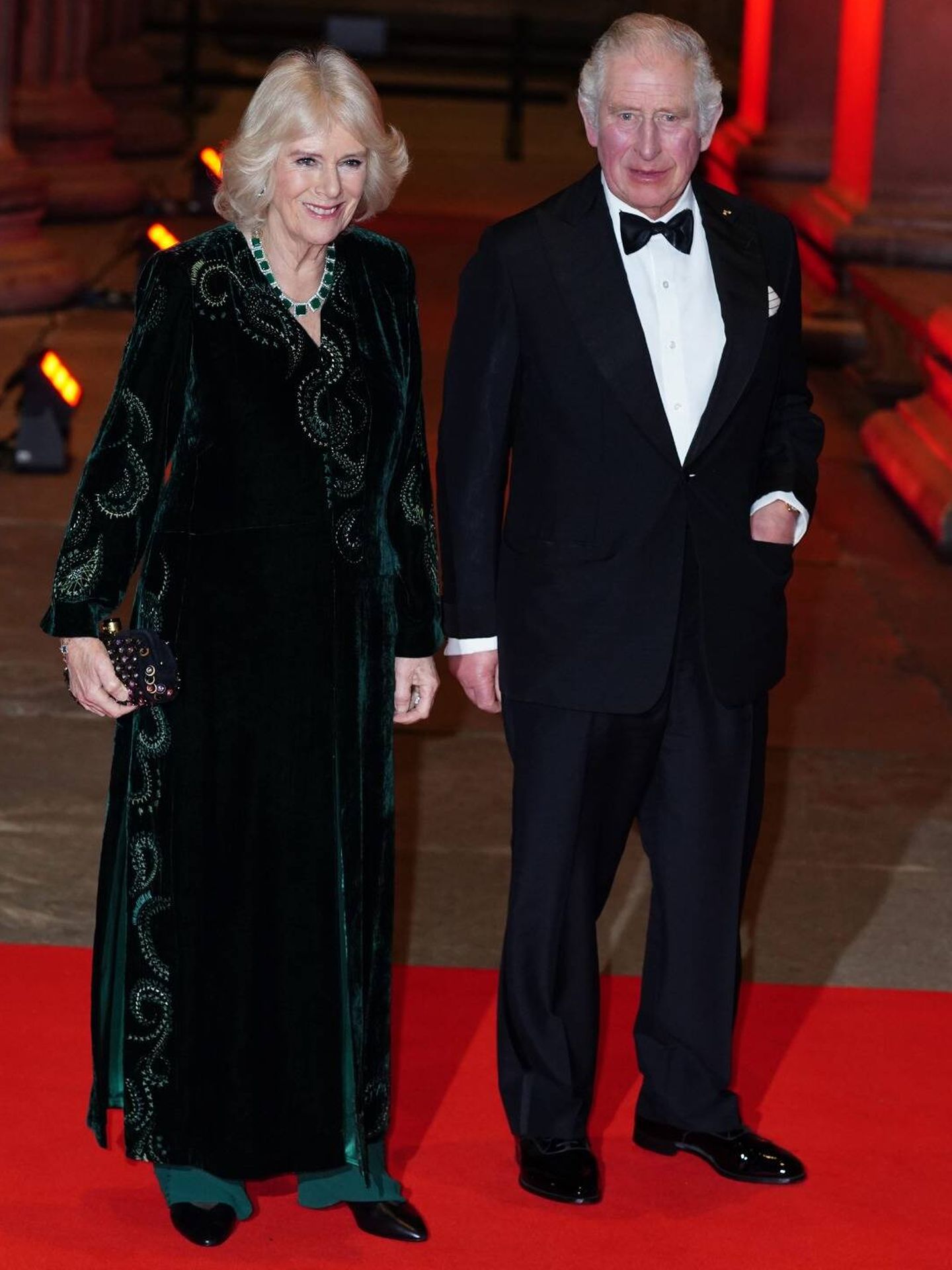 El príncipe Carlos y Camilla Parker, en el British Asian Trust en el Museo Británico de Londres. (Cordon Press)