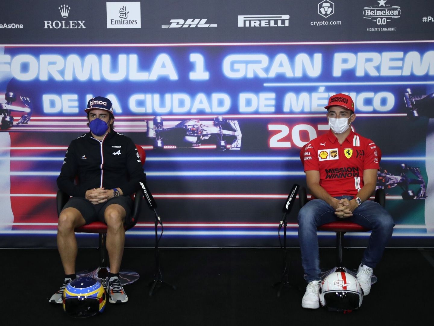 Alonso y Leclerc son dos pilotos con las mejores estadísticas frente a sus rivales (EFE EPA EDGARD GARRIDO POOL)