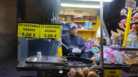 La castaña callejera de Madrid: El dueño tiene cámaras con micrófono en el puesto