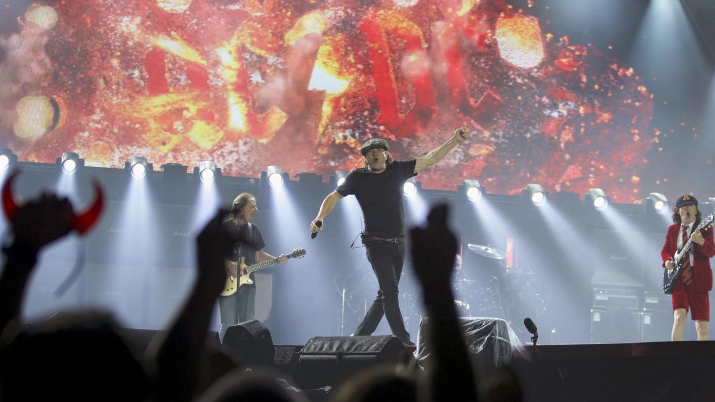 AC/DC en un concierto en Sídney en 2015 (Reuters/Jason Reed)