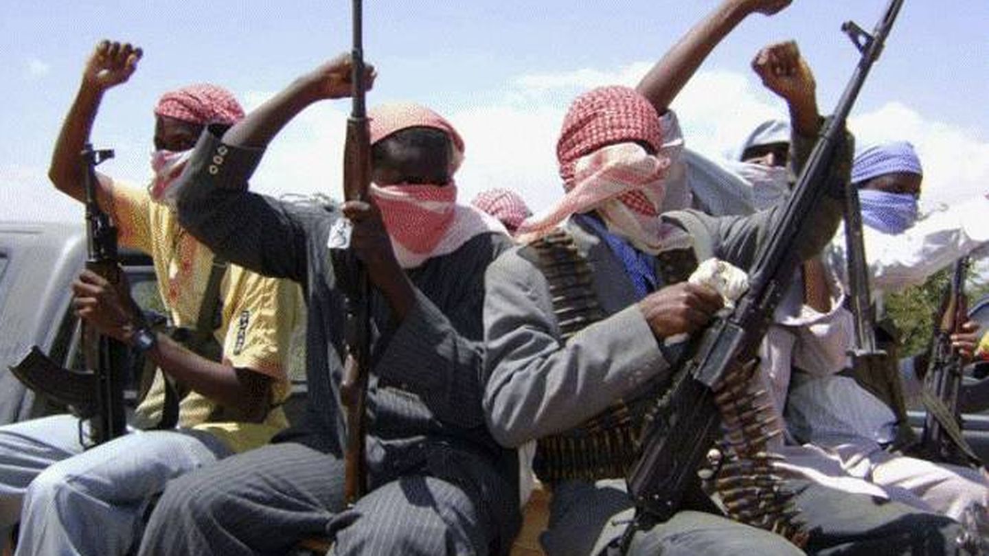 Militantes yihadistas en Somalia