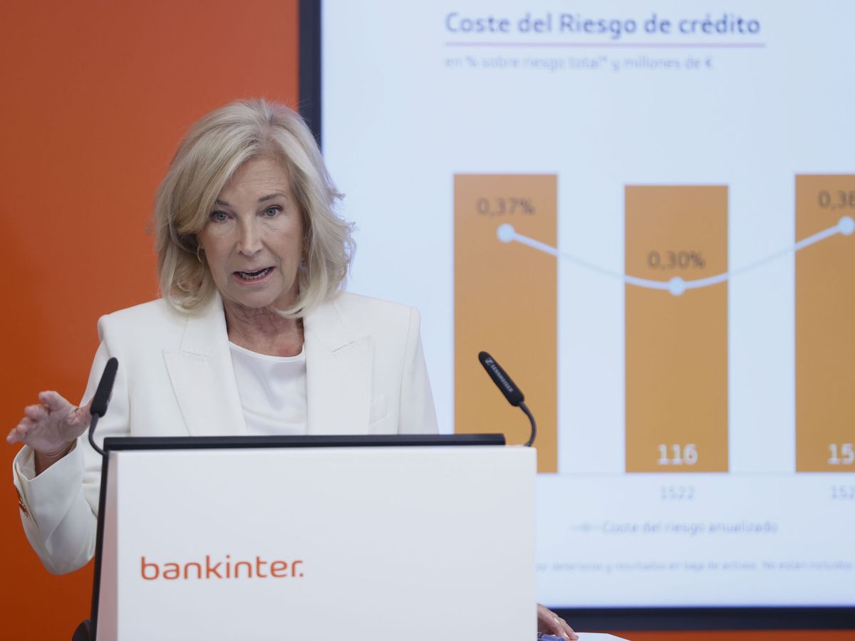 Foto: María Dolores Dancausa, CEO de Bankinter. (EFE/Mariscal)