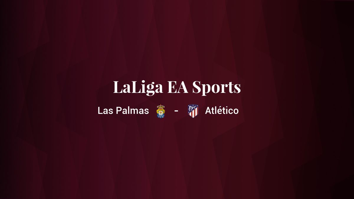 Las Palmas - Atlético: resumen, resultado y estadísticas del partido de LaLiga EA Sports