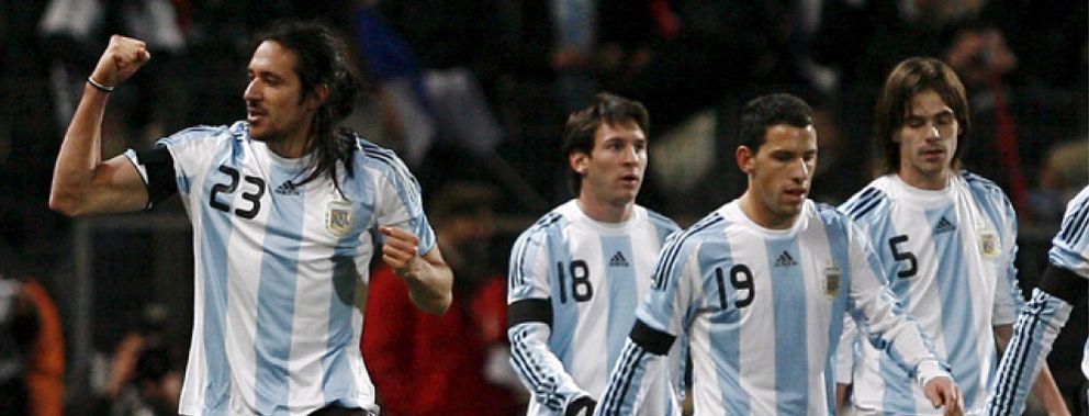 Foto: La Argentina de Maradona brilla ante Francia