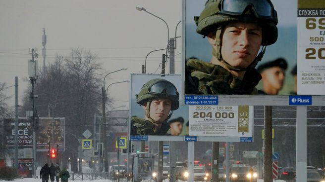 Foto de Promoción al servicio militar en San Petersburgo