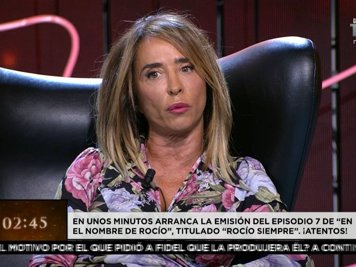 Foto: María Patiño, en 'En el nombre de Rocío'. (Mediaset)