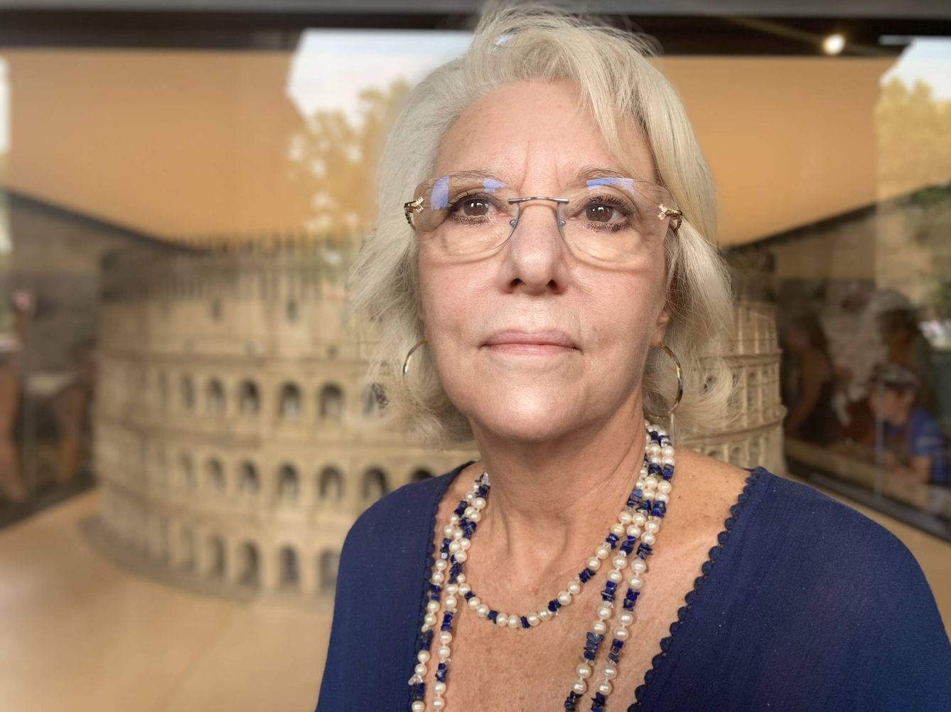 La arqueóloga jefa del Coliseo,  Rossella Rea. (Irene Savio)