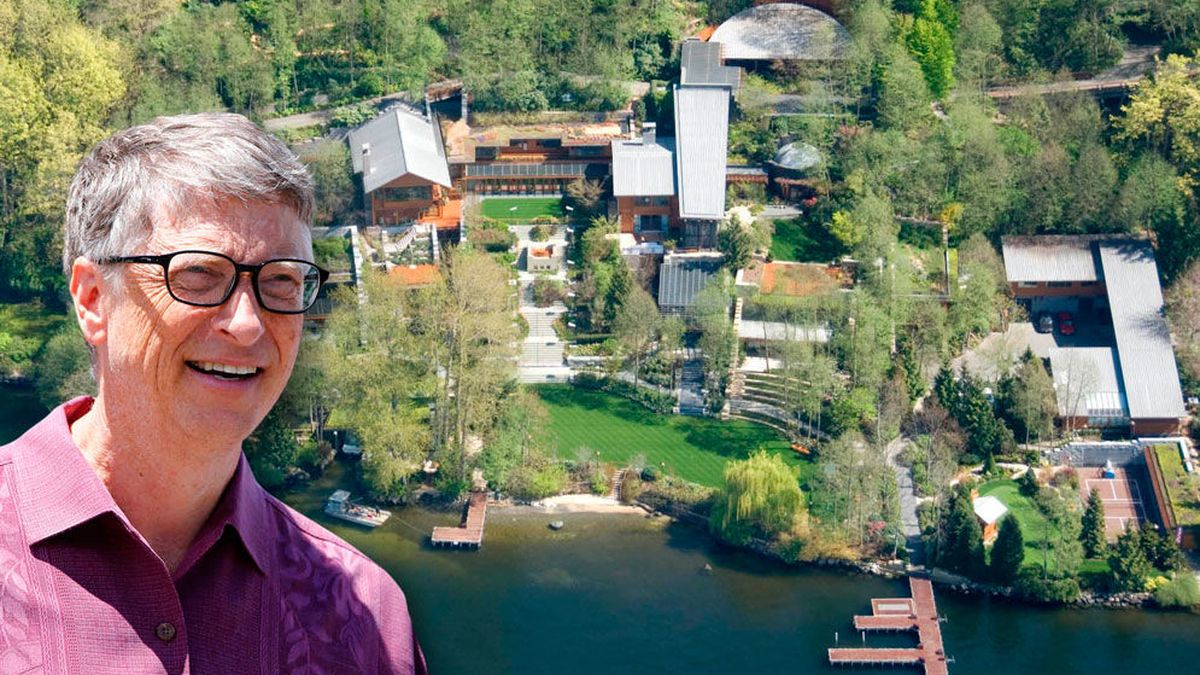 10 cosas que no sabías de la mansión de 123 millones de dólares en la que vive Bill Gates