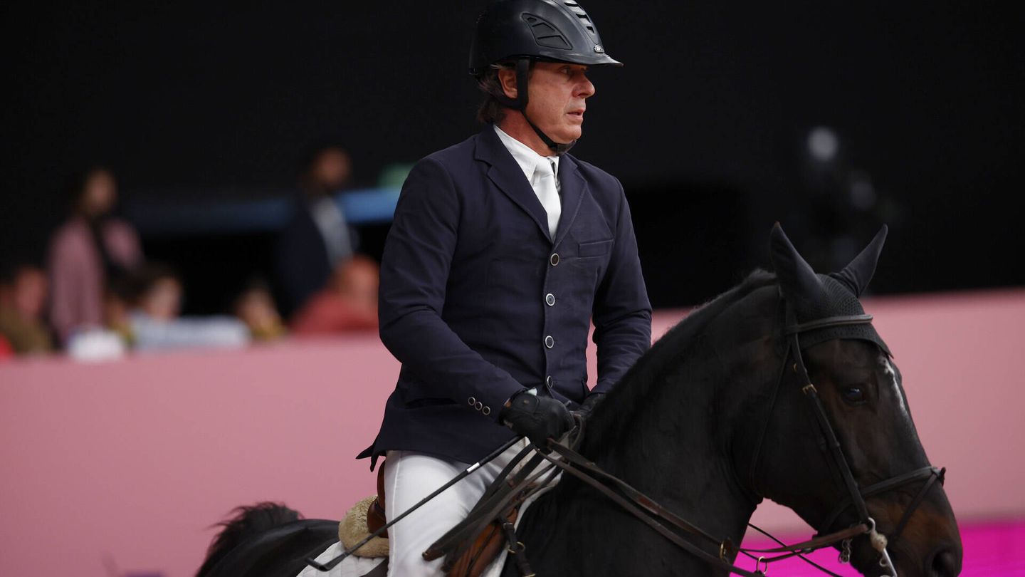 Cayetano Martínez de Irujo en la Madrid Horse Week 2021. (Gtres)