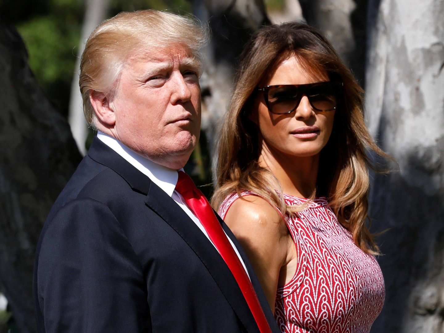 Donald Trump y Melania en una imagen de archivo. (Reuters)