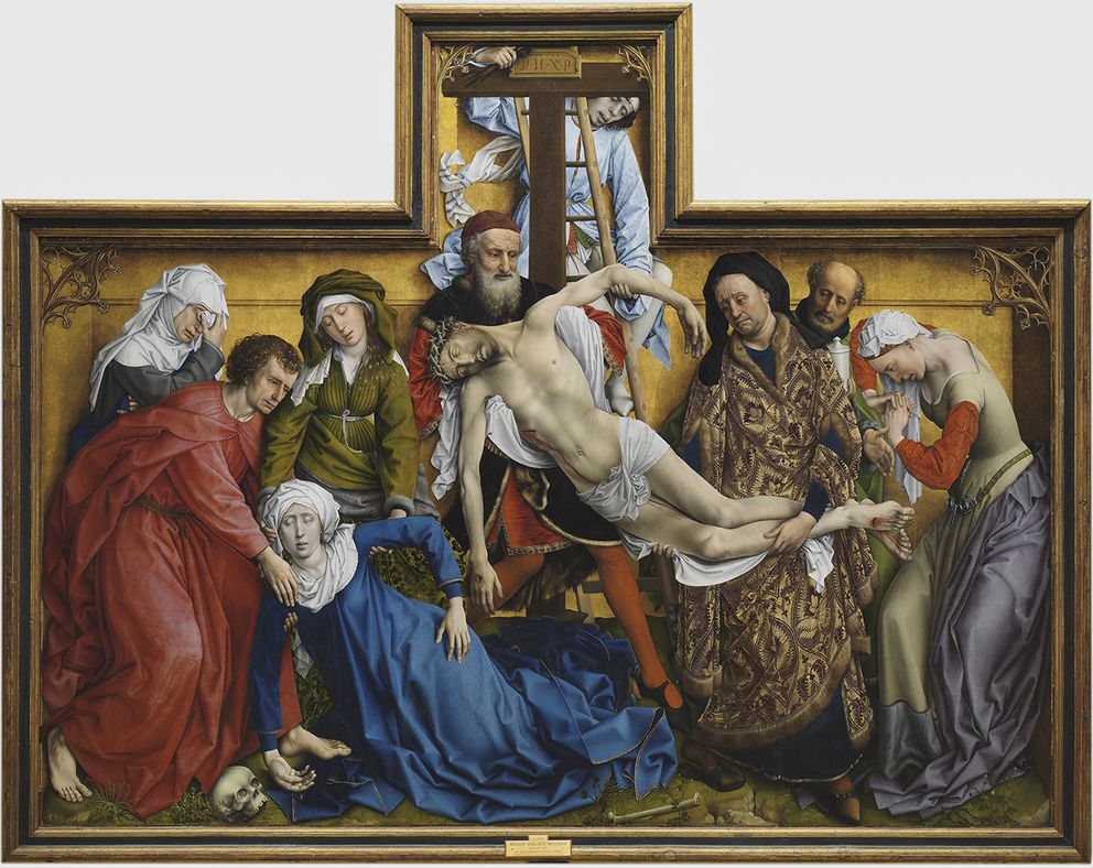 'El descendimiento', de Roger Van der Weyden. 