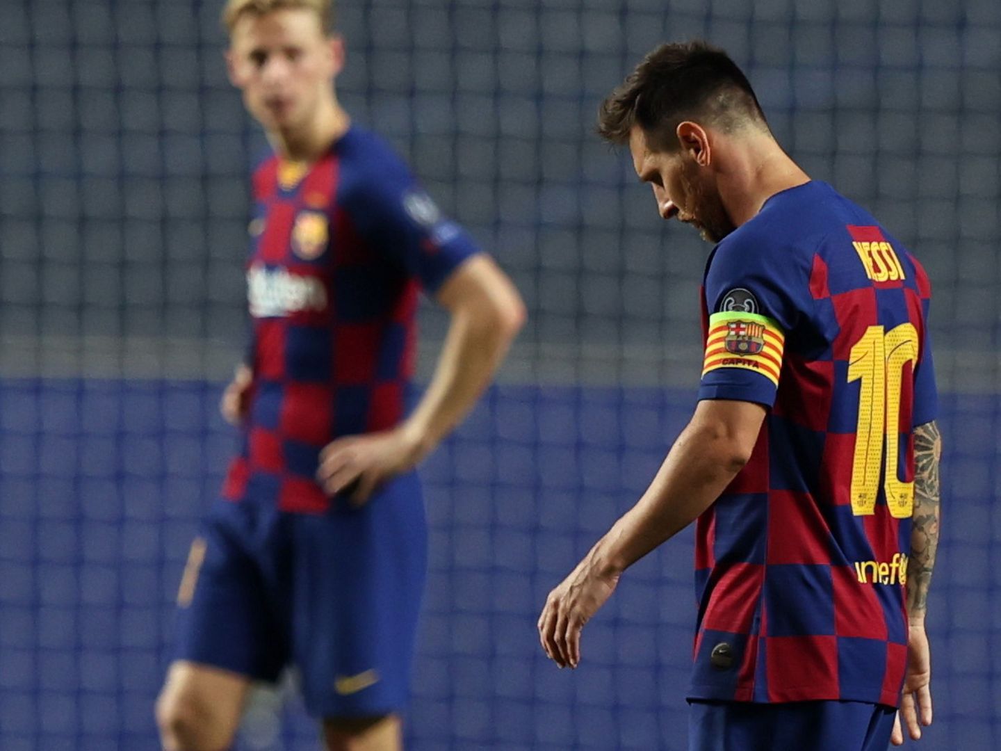 Messi buscará una salida amistosa del Barcelona. (EFE)