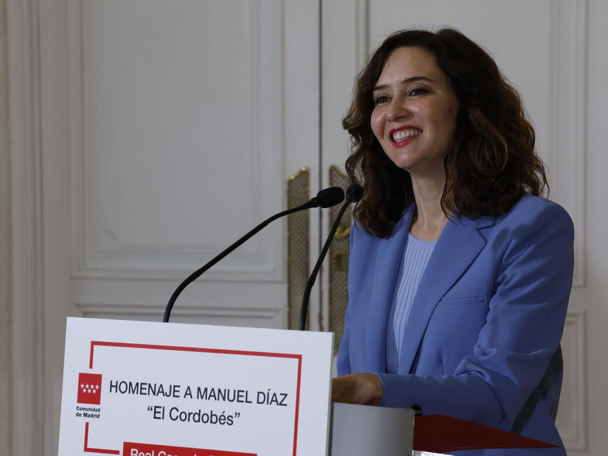 Foto: La presidenta de la Comunidad de Madrid, Isabel Díaz Ayuso. (EFE/Zipi)