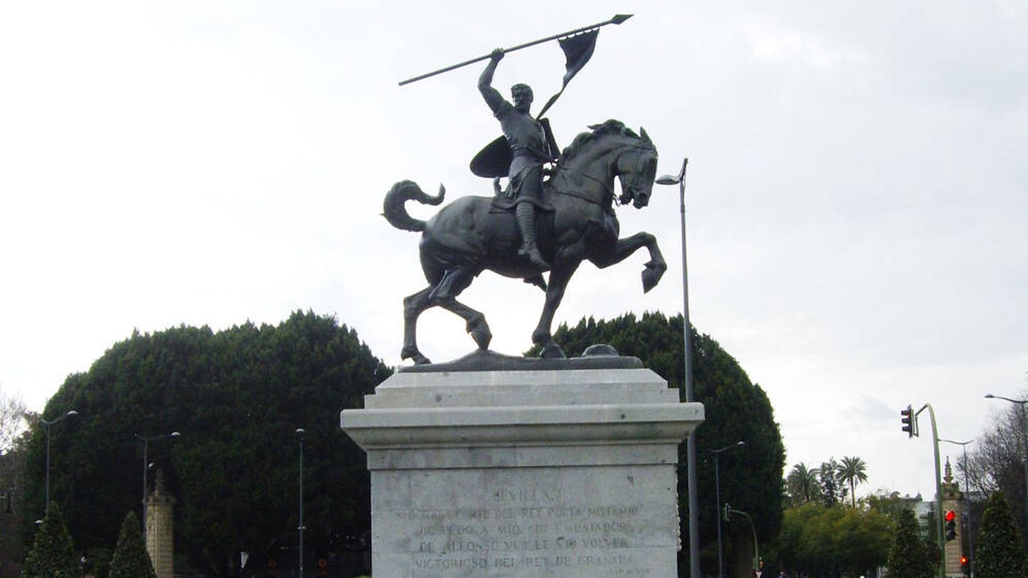 Escultura del Cid de Anna Hyatt Huntington. (Wikipedia)