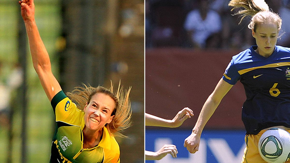 Ellyse Perry, la 'deportista por excelencia' que triunfa con Australia en cricket y fútbol