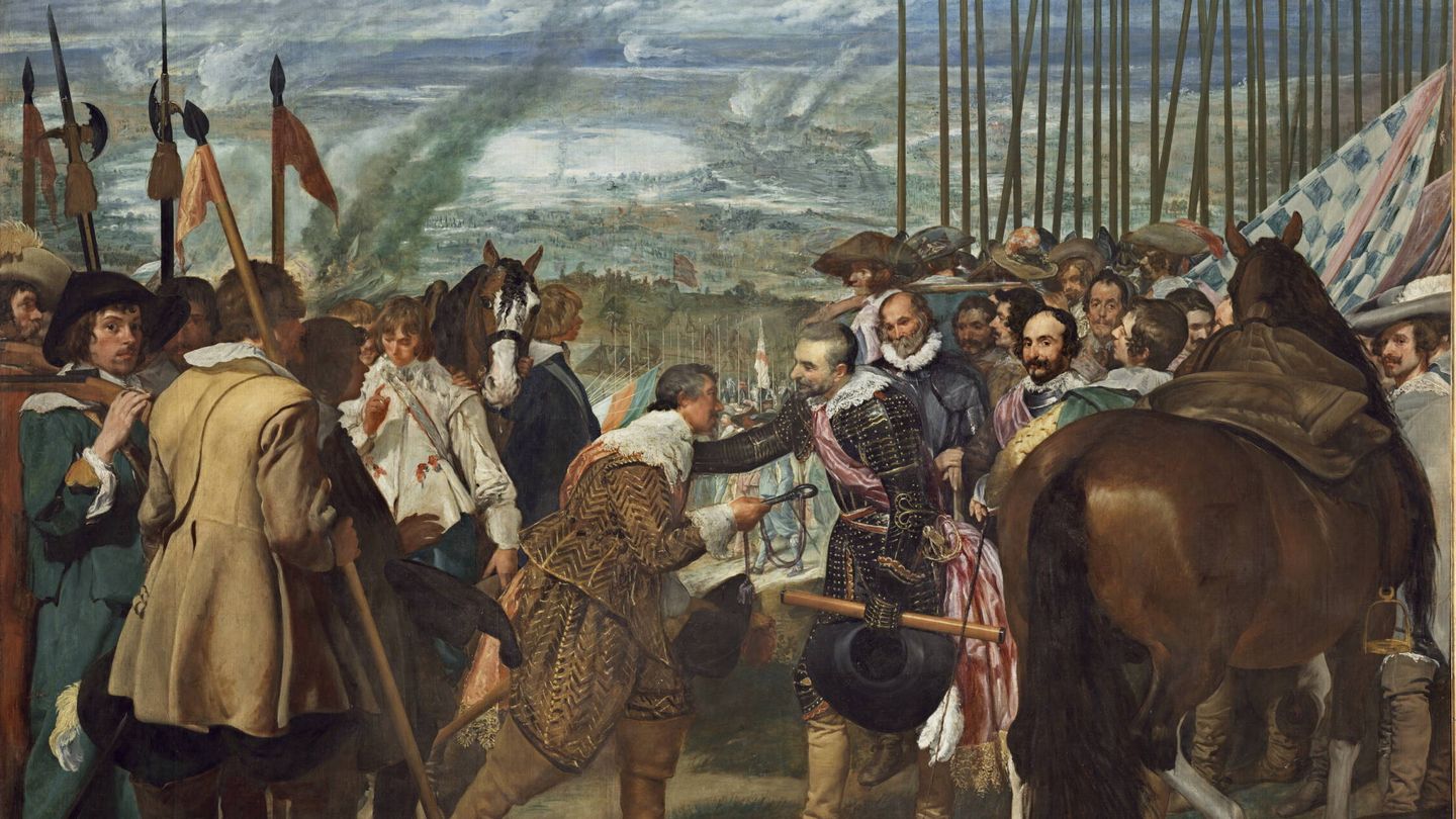 La rendición de Breda de Velázquez. 