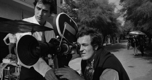 Foto: Storaro y Bertolucci en el rodaje de 'El conformista' (1969)