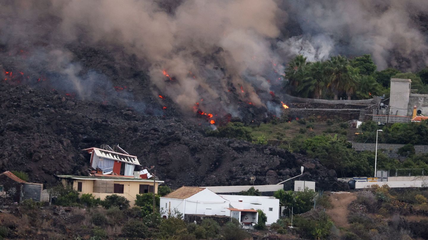 Erupción del volcán en La Palma. (Reuters) 