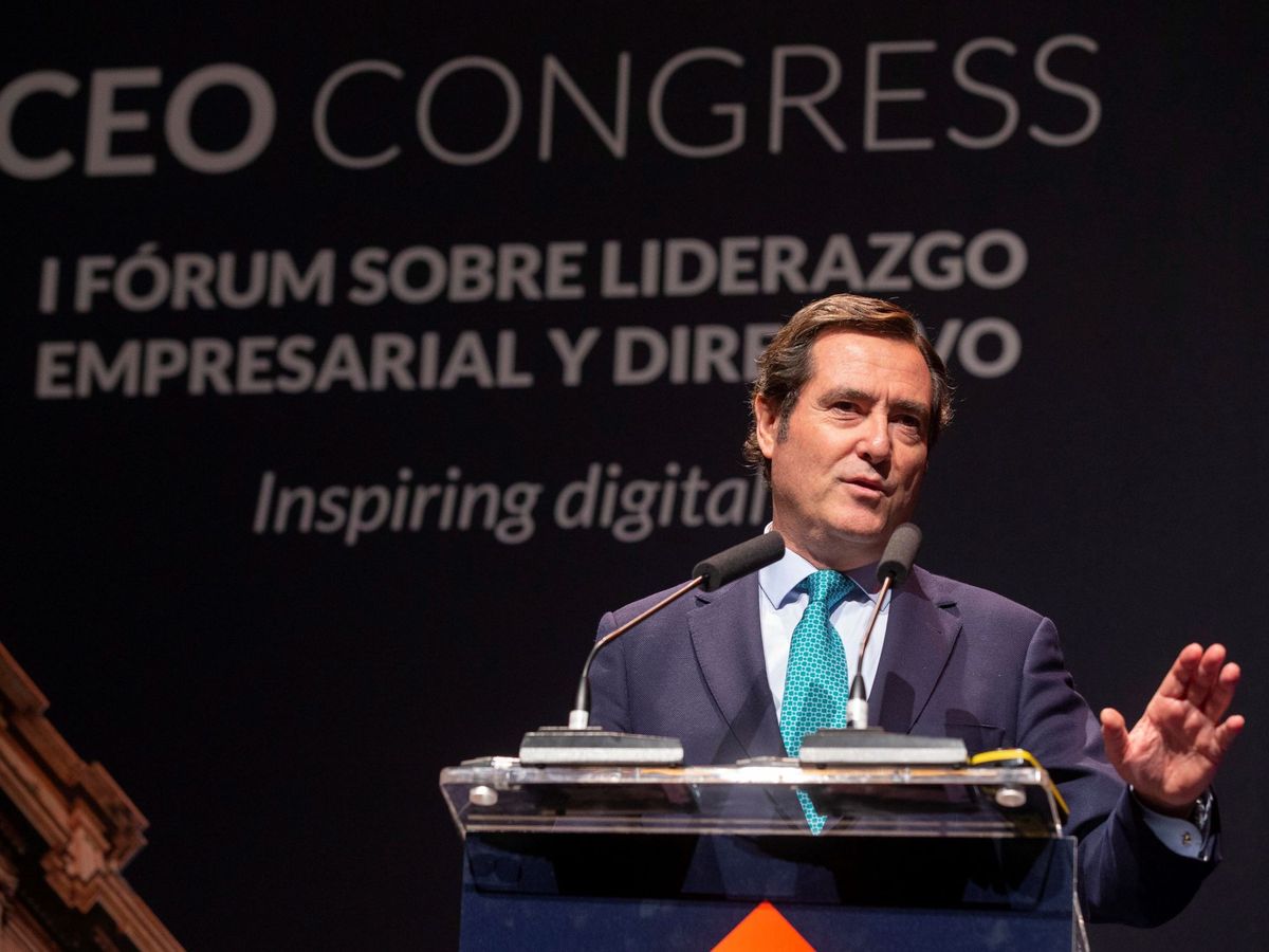 Foto: El presidente de la Confederación Española de Organizaciones Empresariales (CEOE). (EFE)