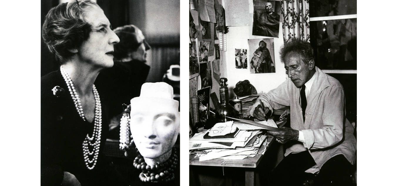 Jeanne Toussaint y Jean Cocteau, vinculados a la historia íntima de Cartier.