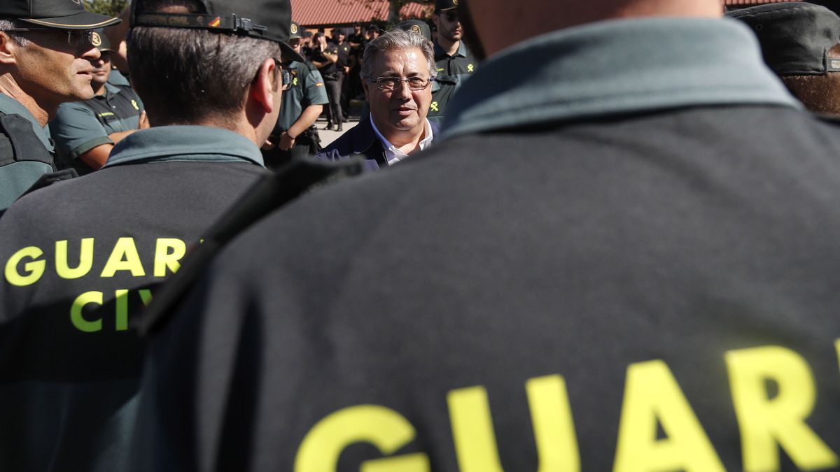 Comienzan a regresar los policías y guardias civiles desplazados a Cataluña