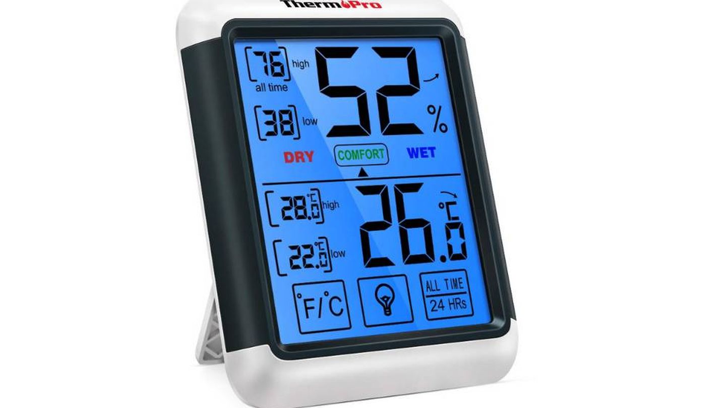 Accor Viva almacenamiento Los mejores termómetros higrómetros para comprobar la humedad en el hogar
